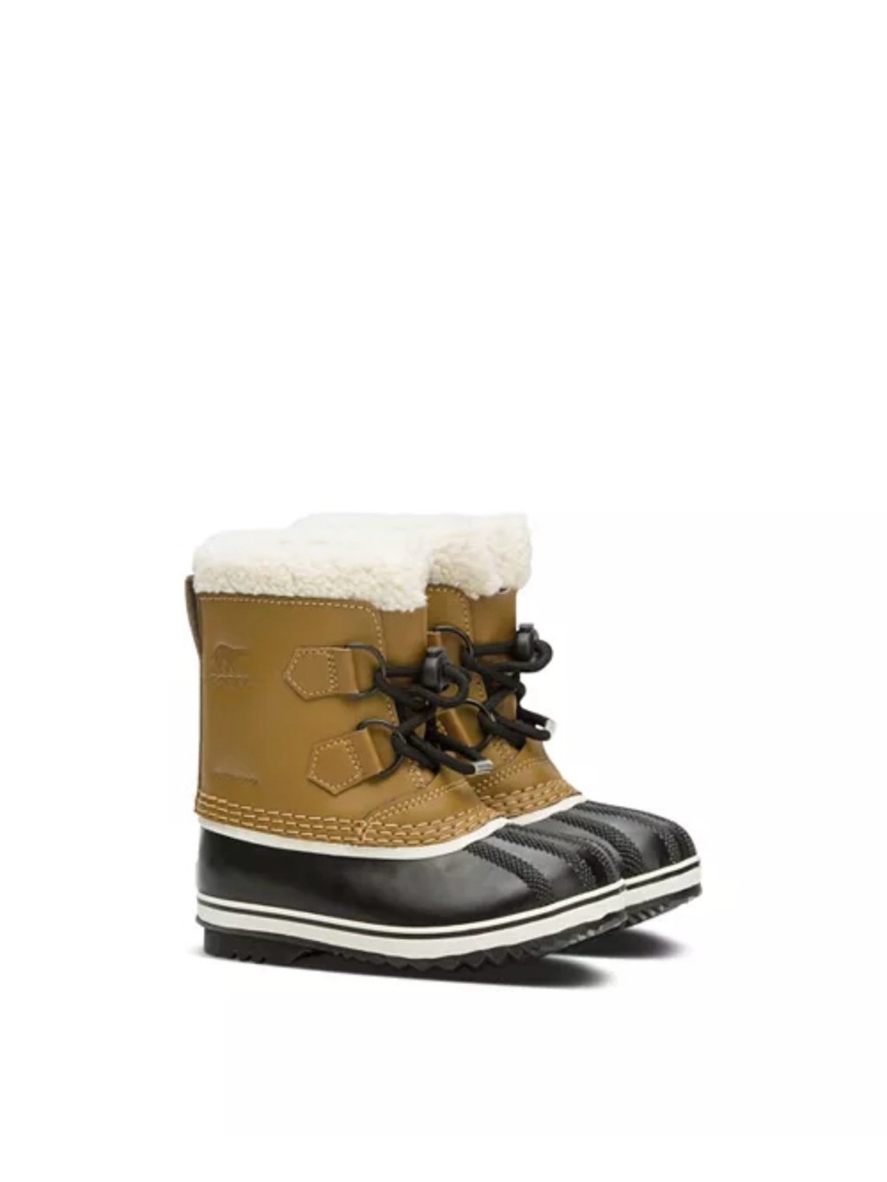 Sorel Kids Brown Tan and Black Winter Rain & Snow Boots